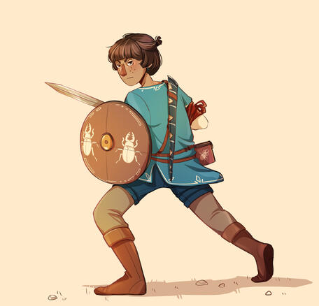 3 of 3 mashup exercises with character from the "Legend of Zelda Breath of the Wild" video game.